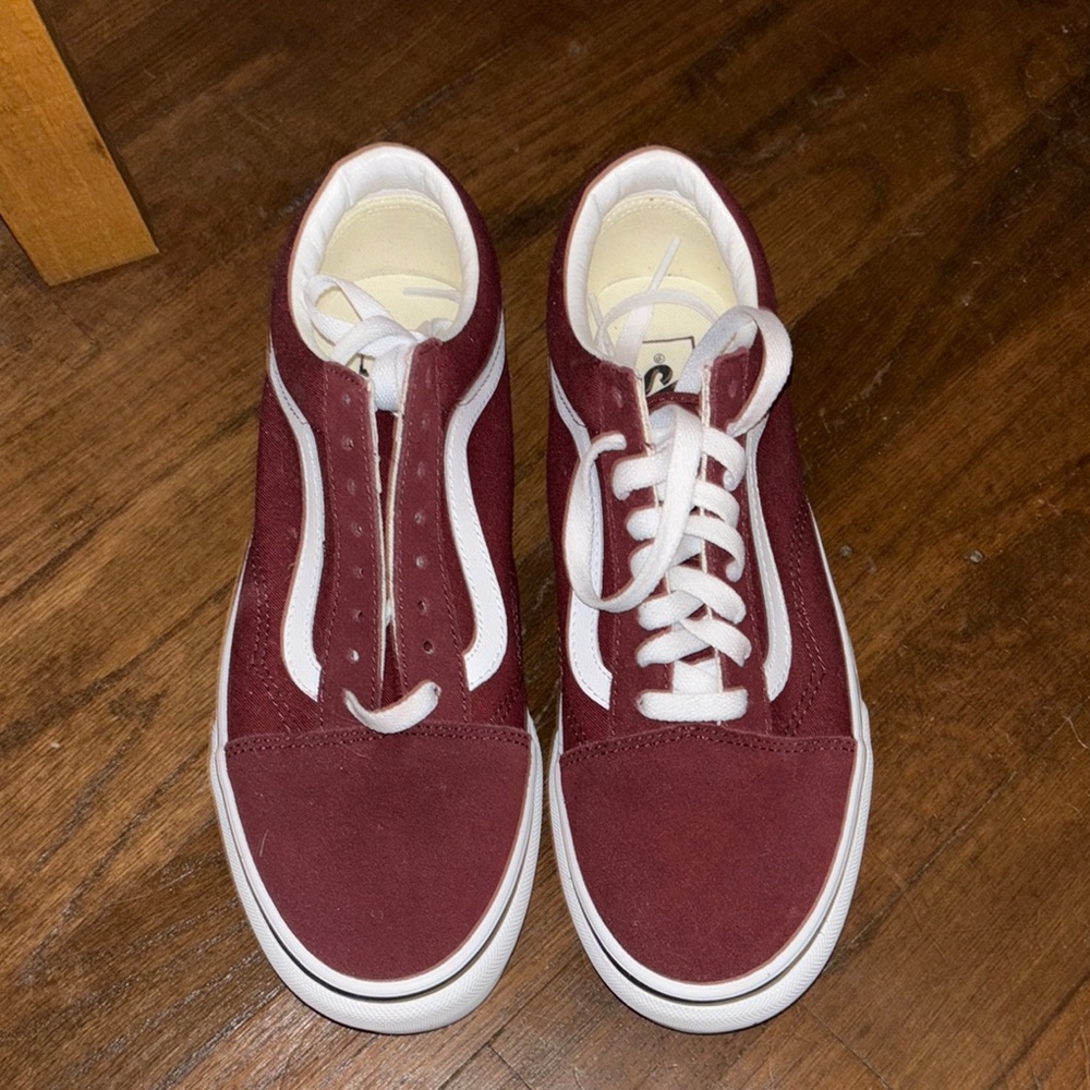 Vans never worn size 8 men’s 9.5 women’s